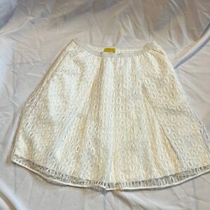 Maeve Cream Lace Skirt